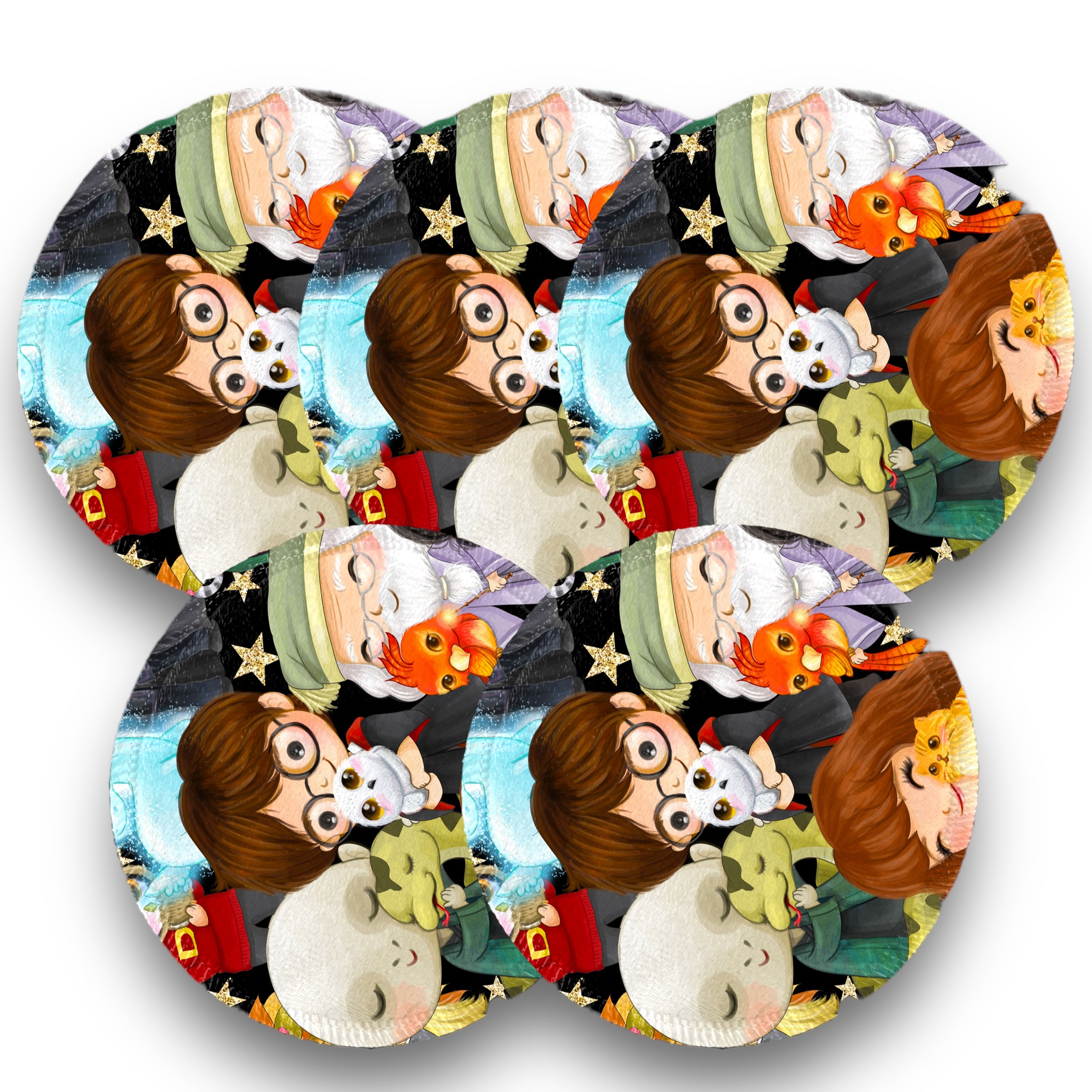 Desmaquillantes harry potter pack 5 piezas 12 cms