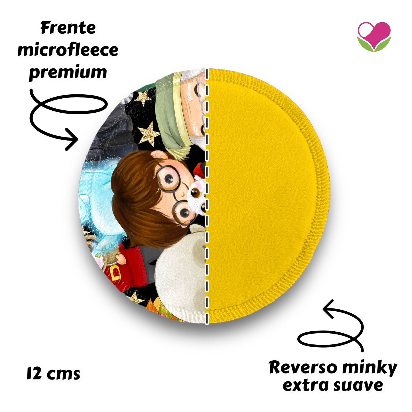 Desmaquillantes harry potter pack 5 piezas 12 cms