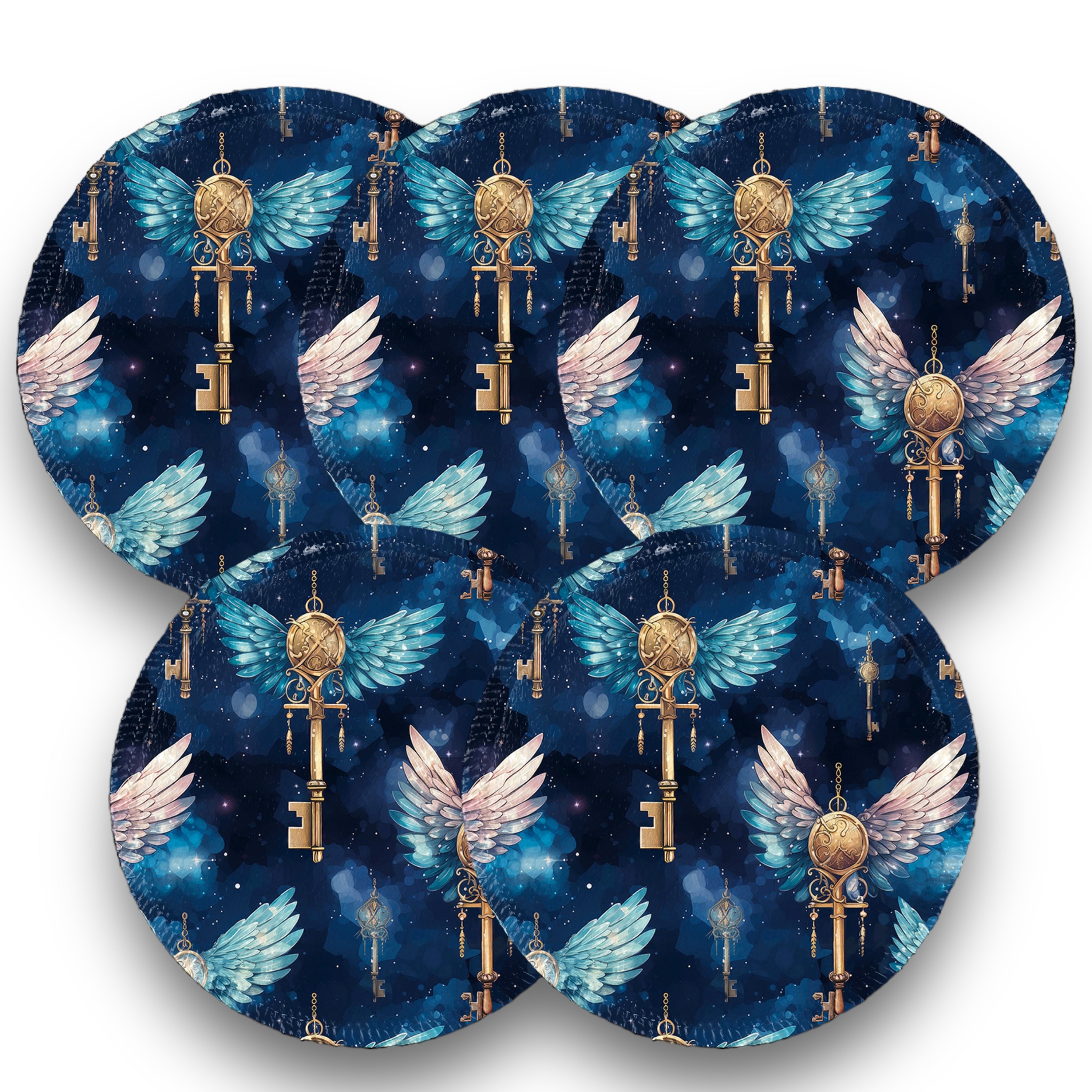 Desmaquillantes llaves pack 5 piezas 12 cms