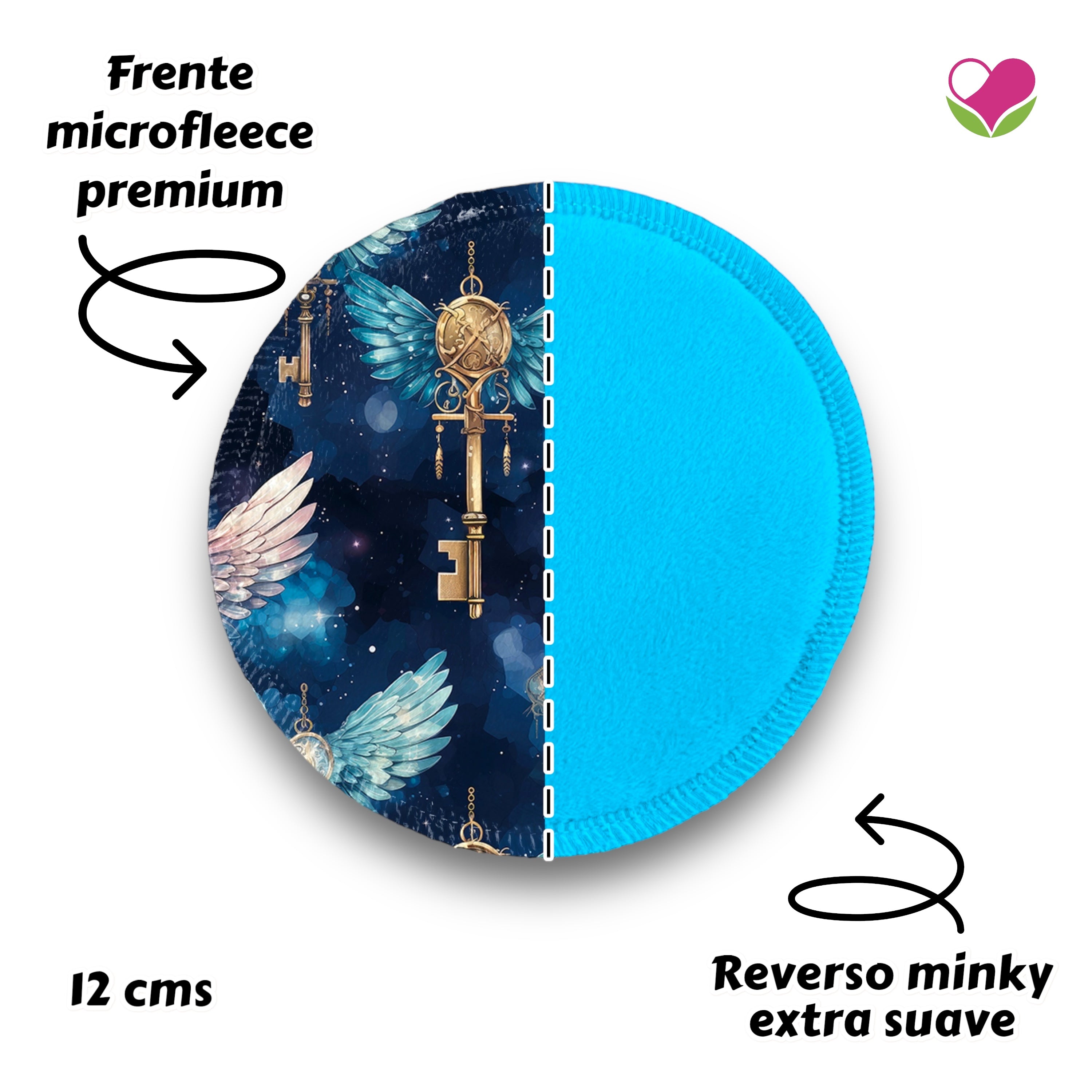 Desmaquillantes llaves pack 5 piezas 12 cms