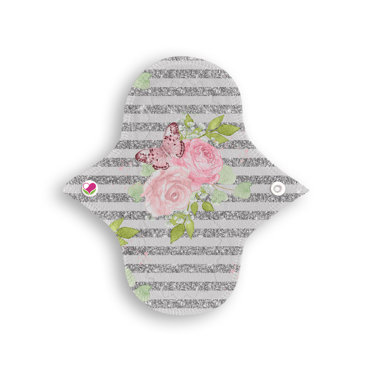 Panti protector mariposas plata 17 cms