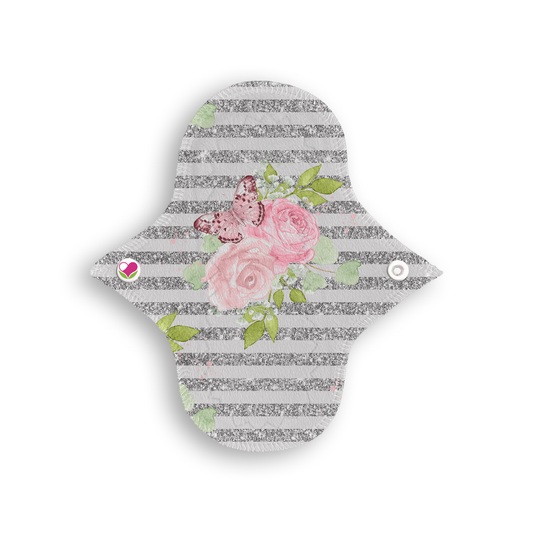 Panti protector mariposas plata 17 cms