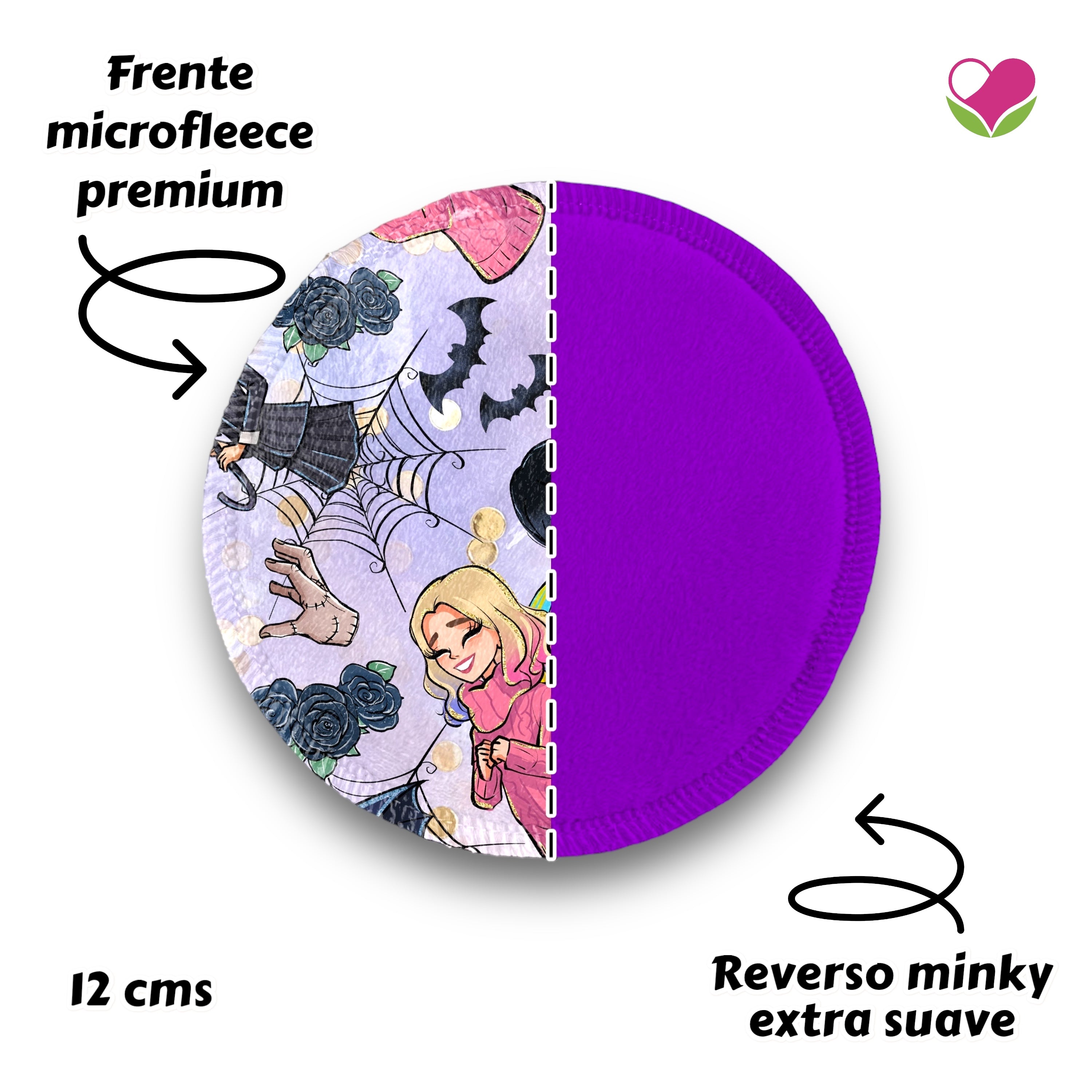 Desmaquillantes merlina colors pack 5 piezas 12 cms