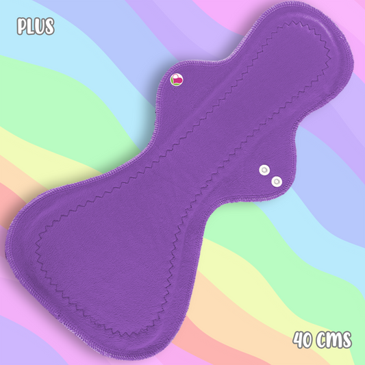 Plus minky morado 40 cms