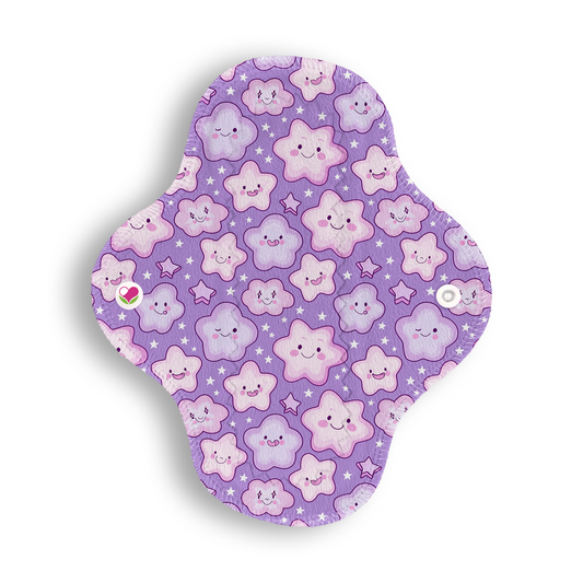 Maxi panti protector estrellitas lila 20 cms