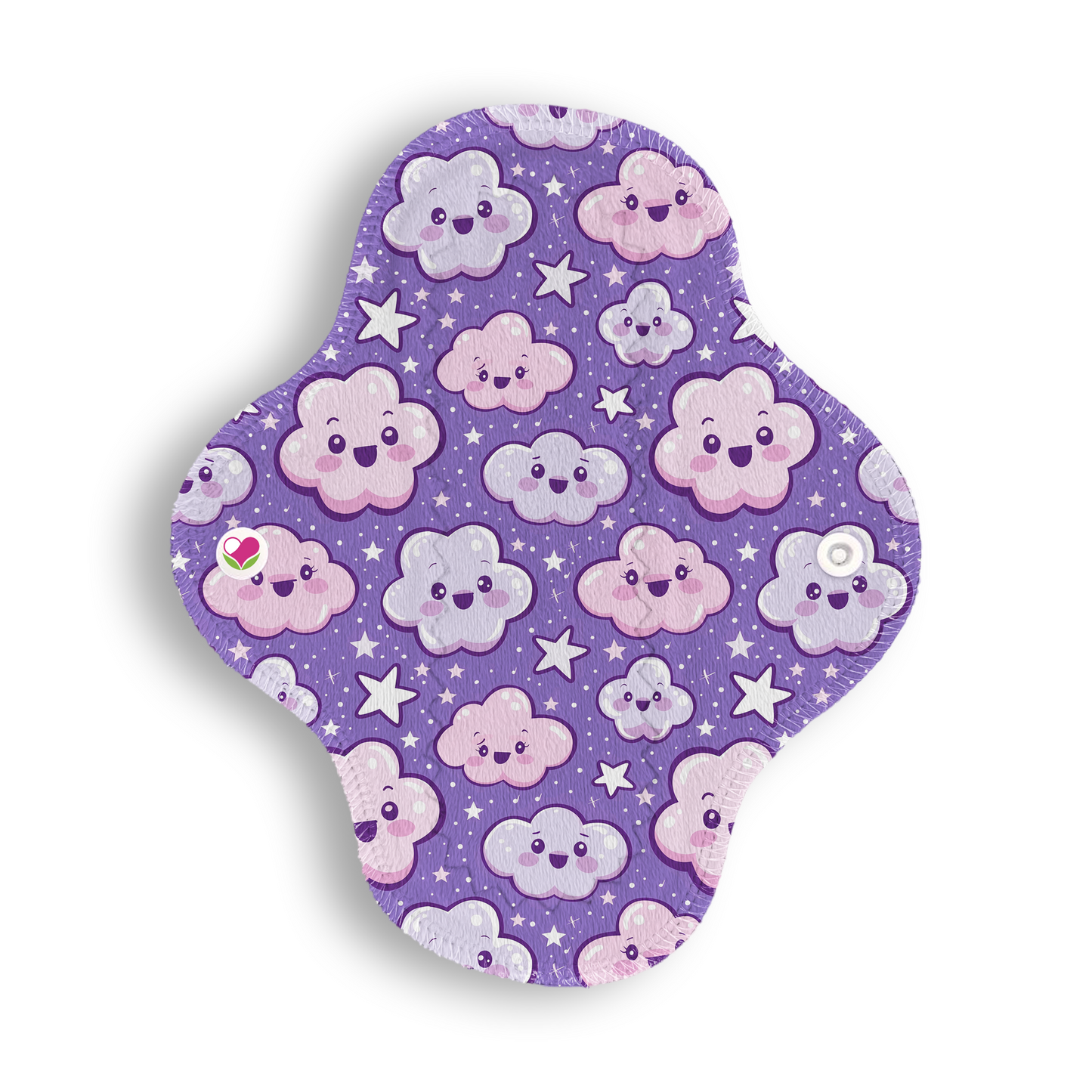 Maxi panti protector nubes morado claro 20 cms