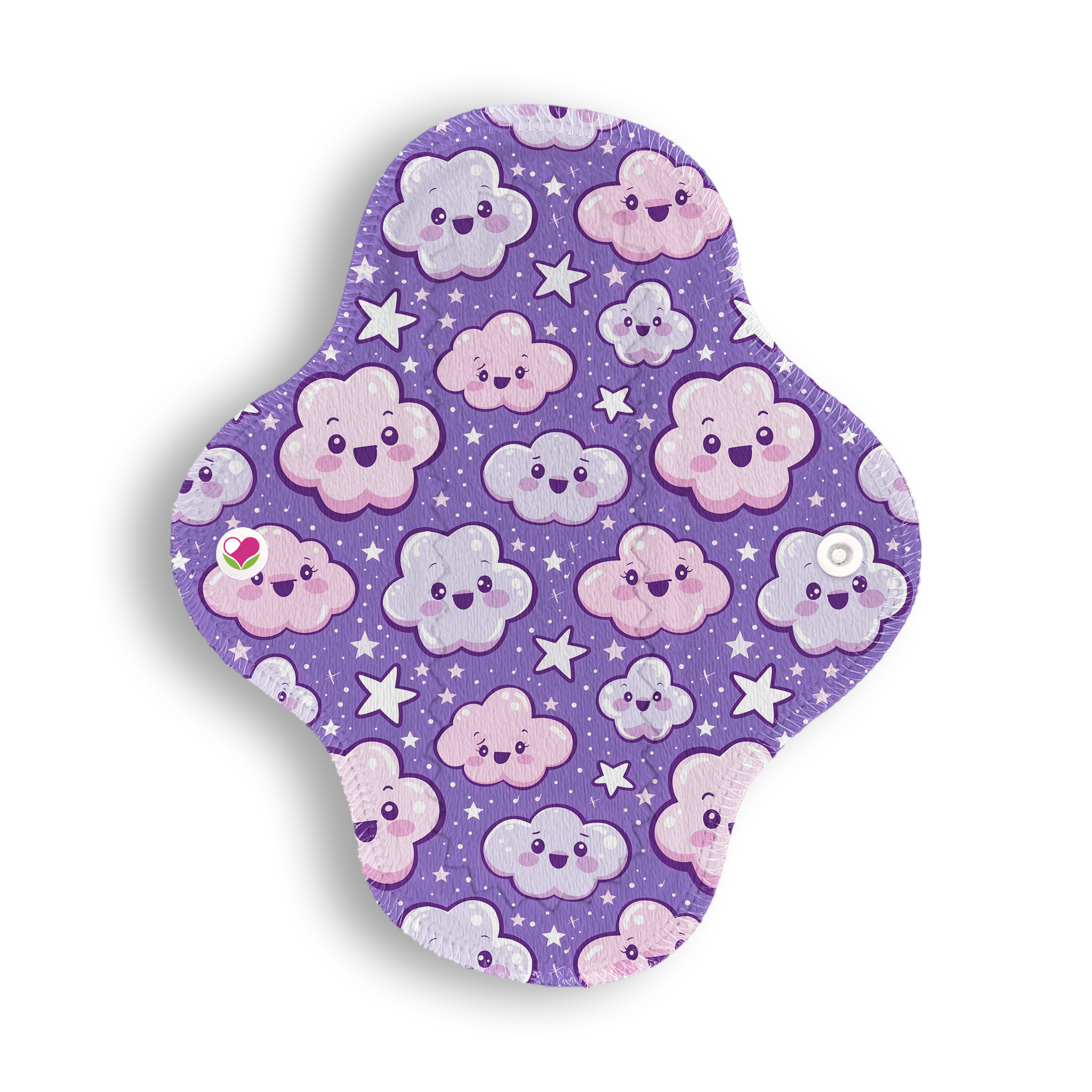 Maxi panti protector nubes morado claro 20 cms