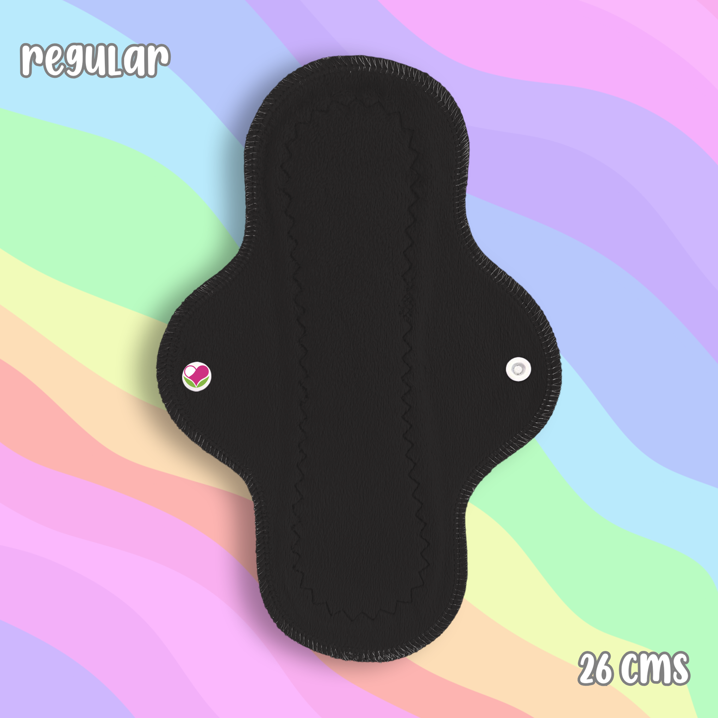 Regular minky negro 26 cms