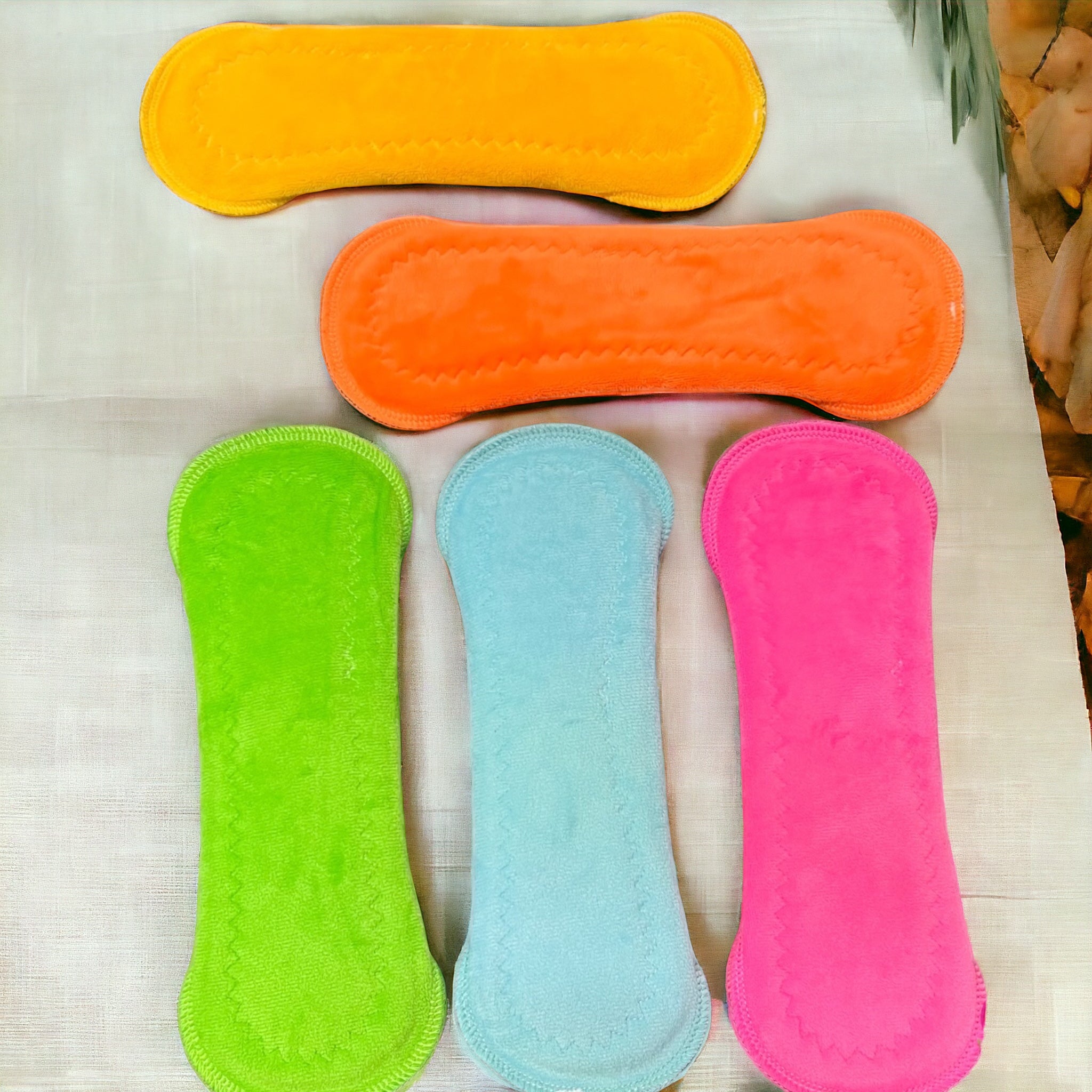 Ecopack regular tutti-frutti 5 pzas minky