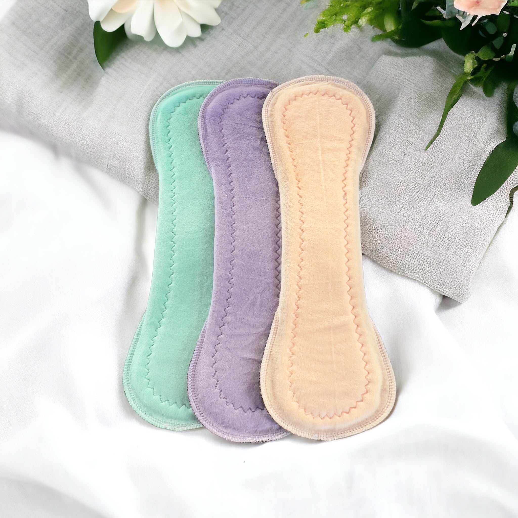 Ecopack nocturna pastel 3 piezas minky