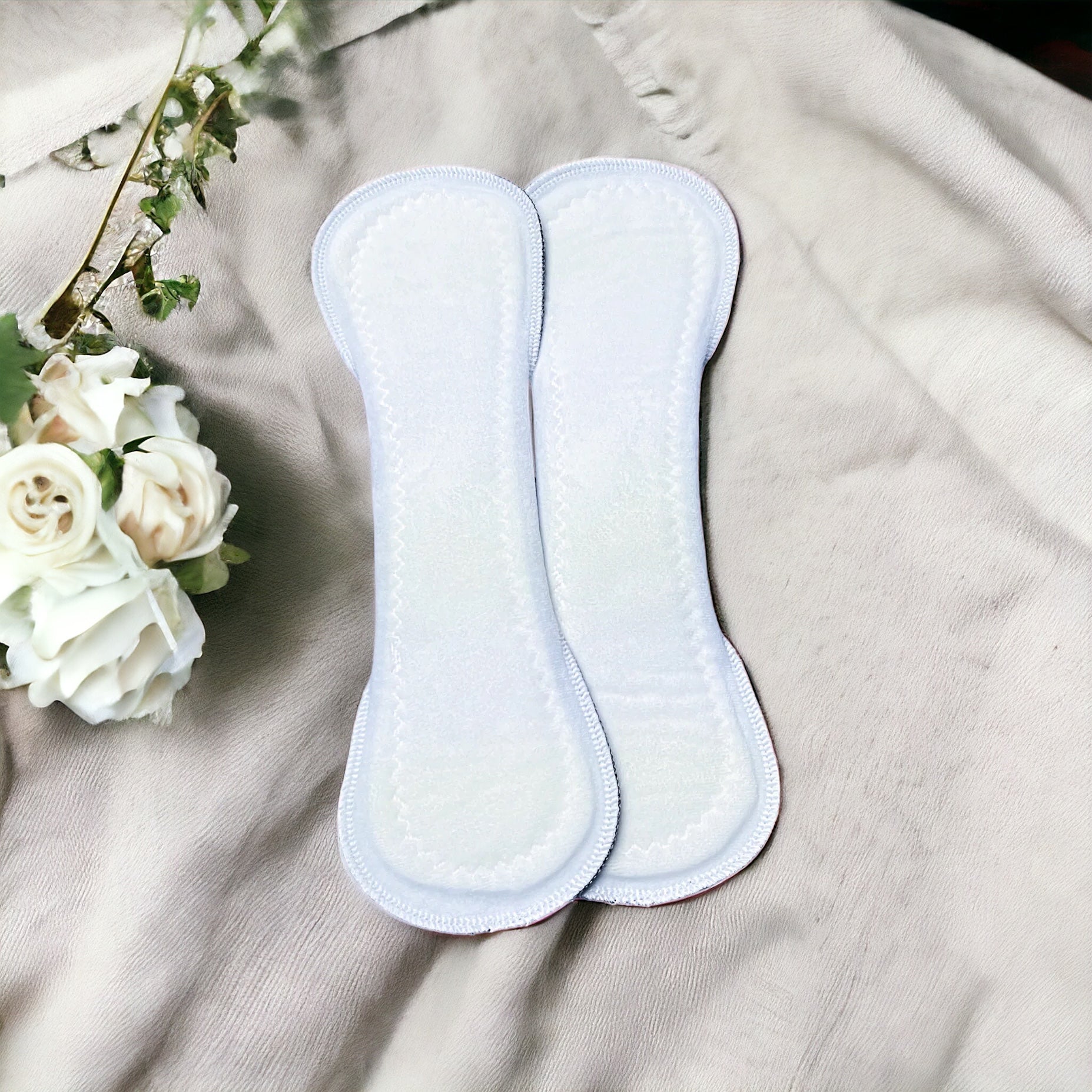 Ecopack nocturna blanco 2 pzas minky