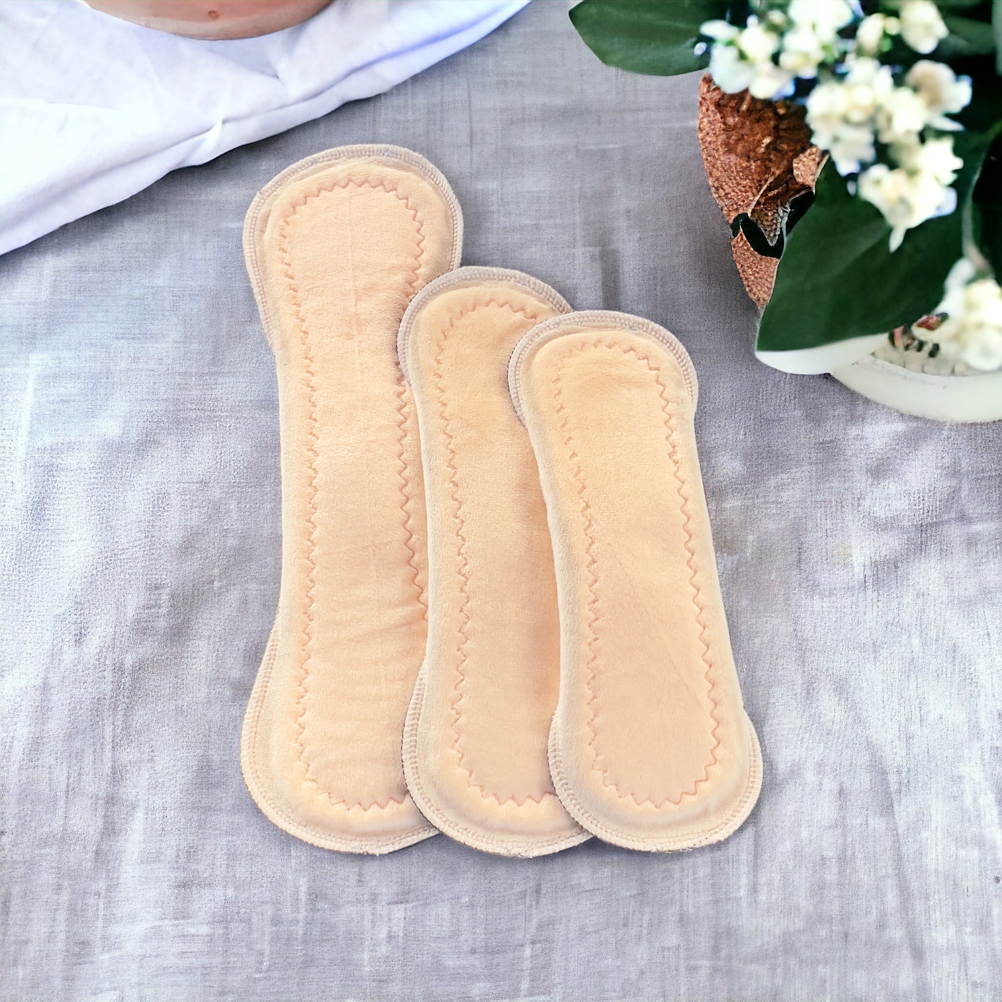 Pack prueba 3 toallas vainilla minky