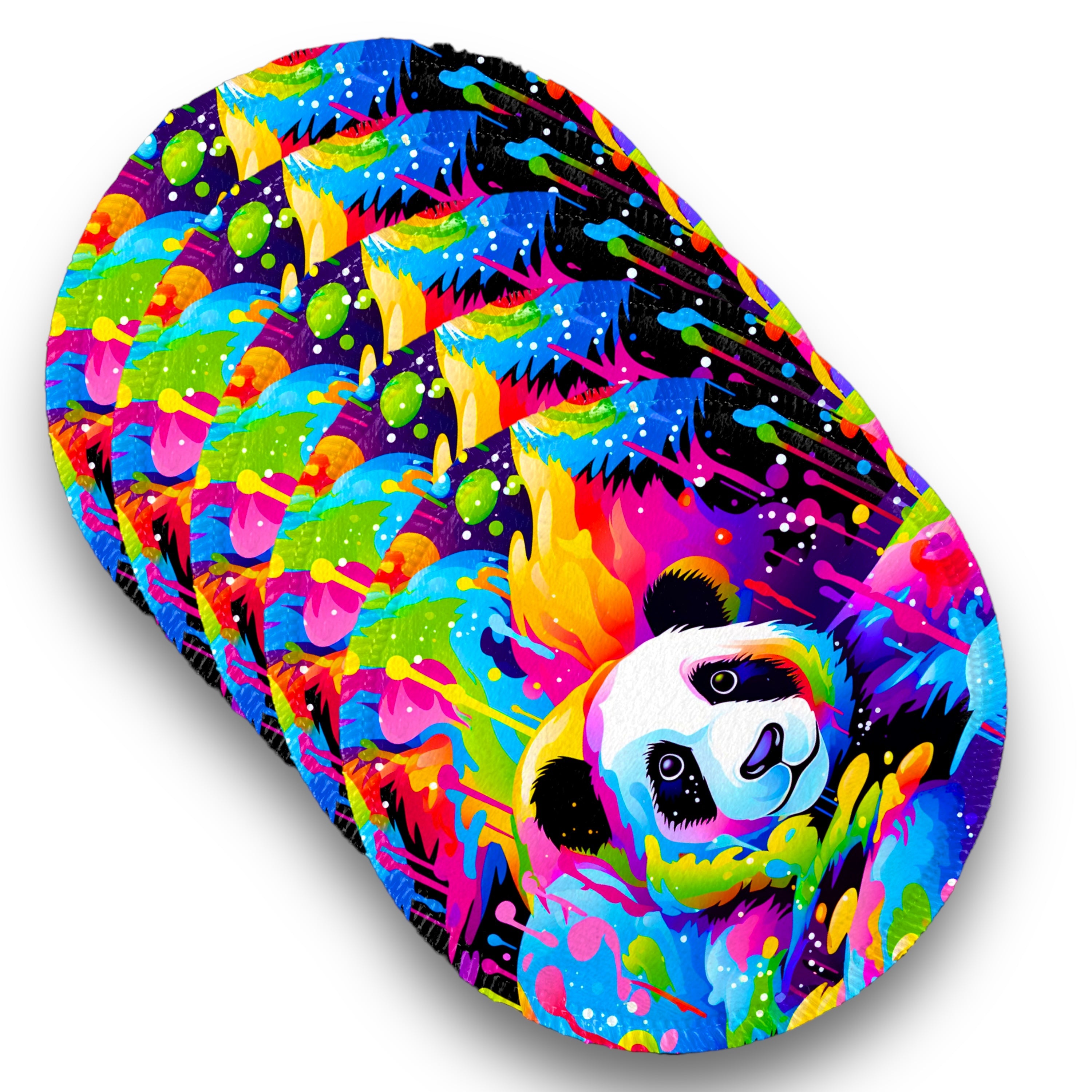 Desmaquillantes panda nuevo pack 5 piezas 12 cms