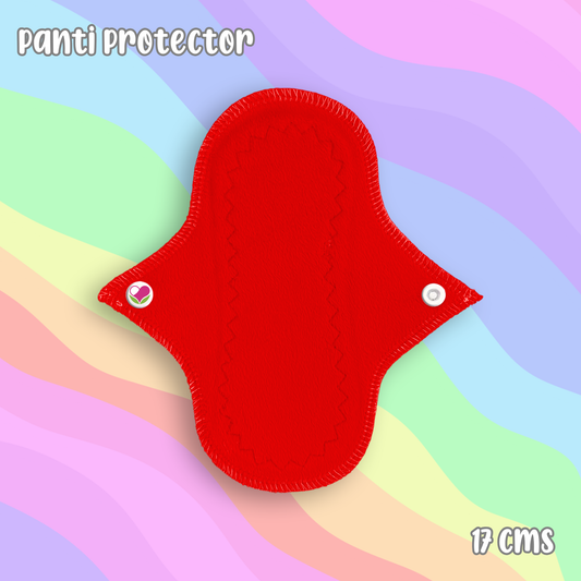 Panti protector minky rojo 17 cms