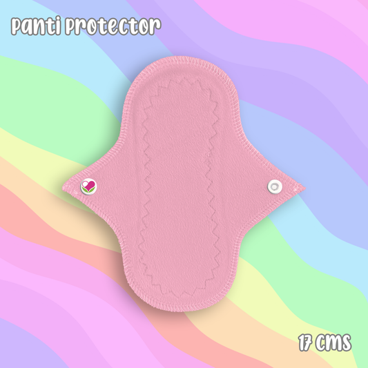 Panti protector minky rosa 17 cms