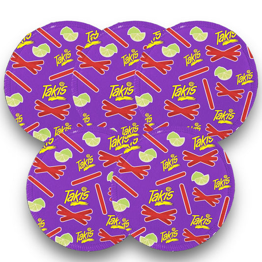 Desmaquillantes takis pack 5 piezas 12 cms