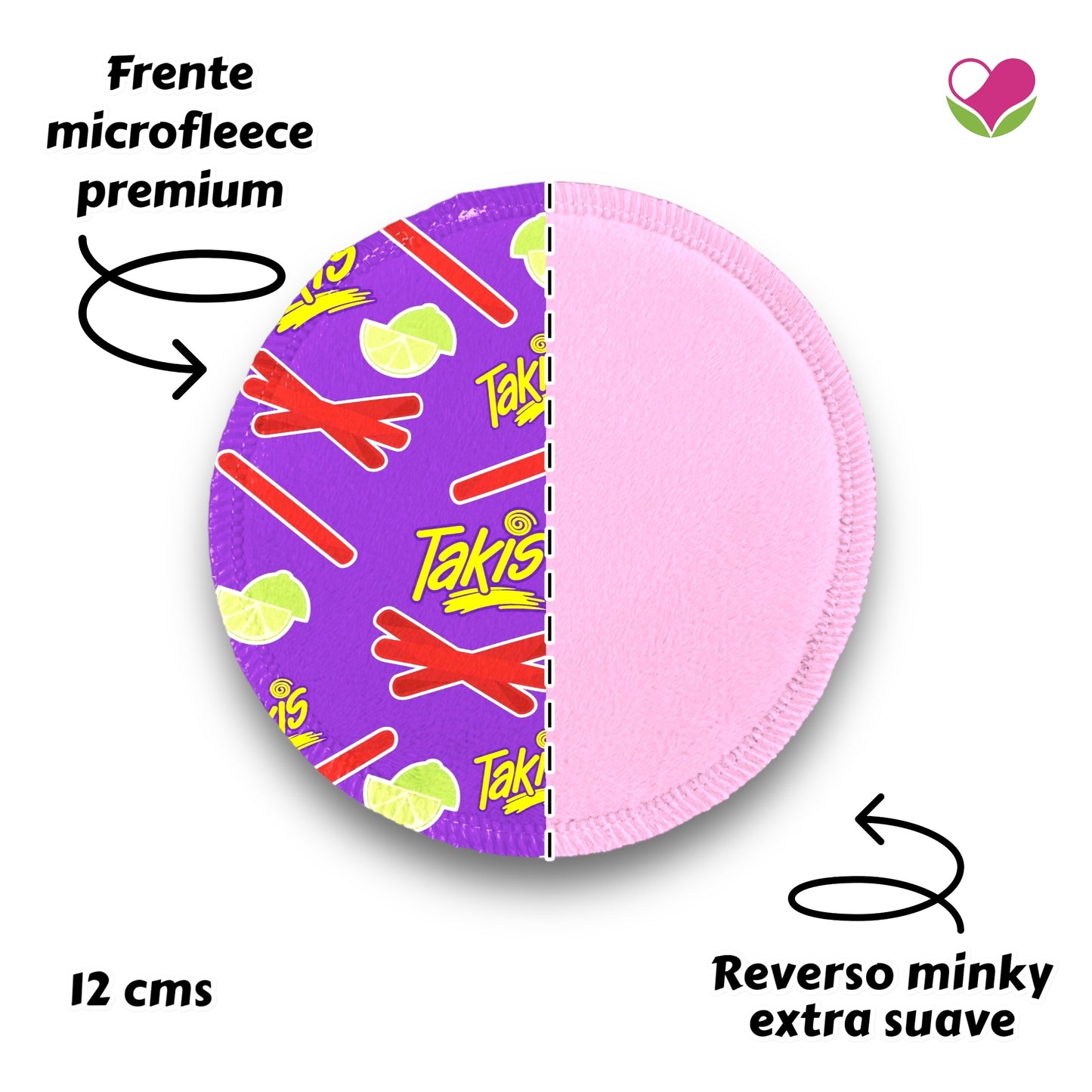 Desmaquillantes takis pack 5 piezas 12 cms
