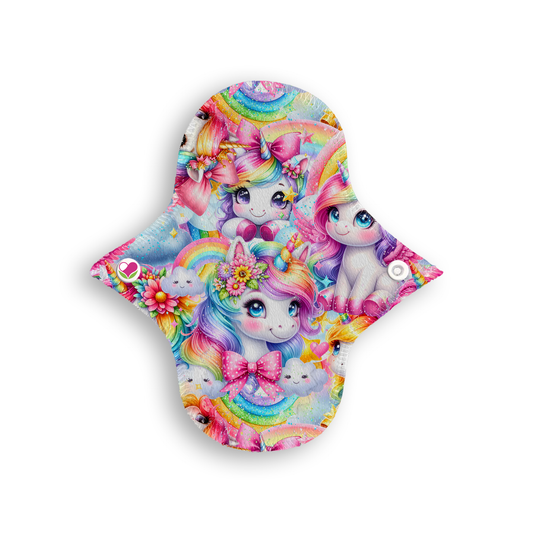 Panti protector unicornios arcoiris 17 cms