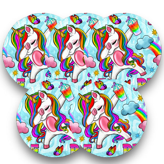 Desmaquillantes unicornios pride pack 5 piezas 12 cms