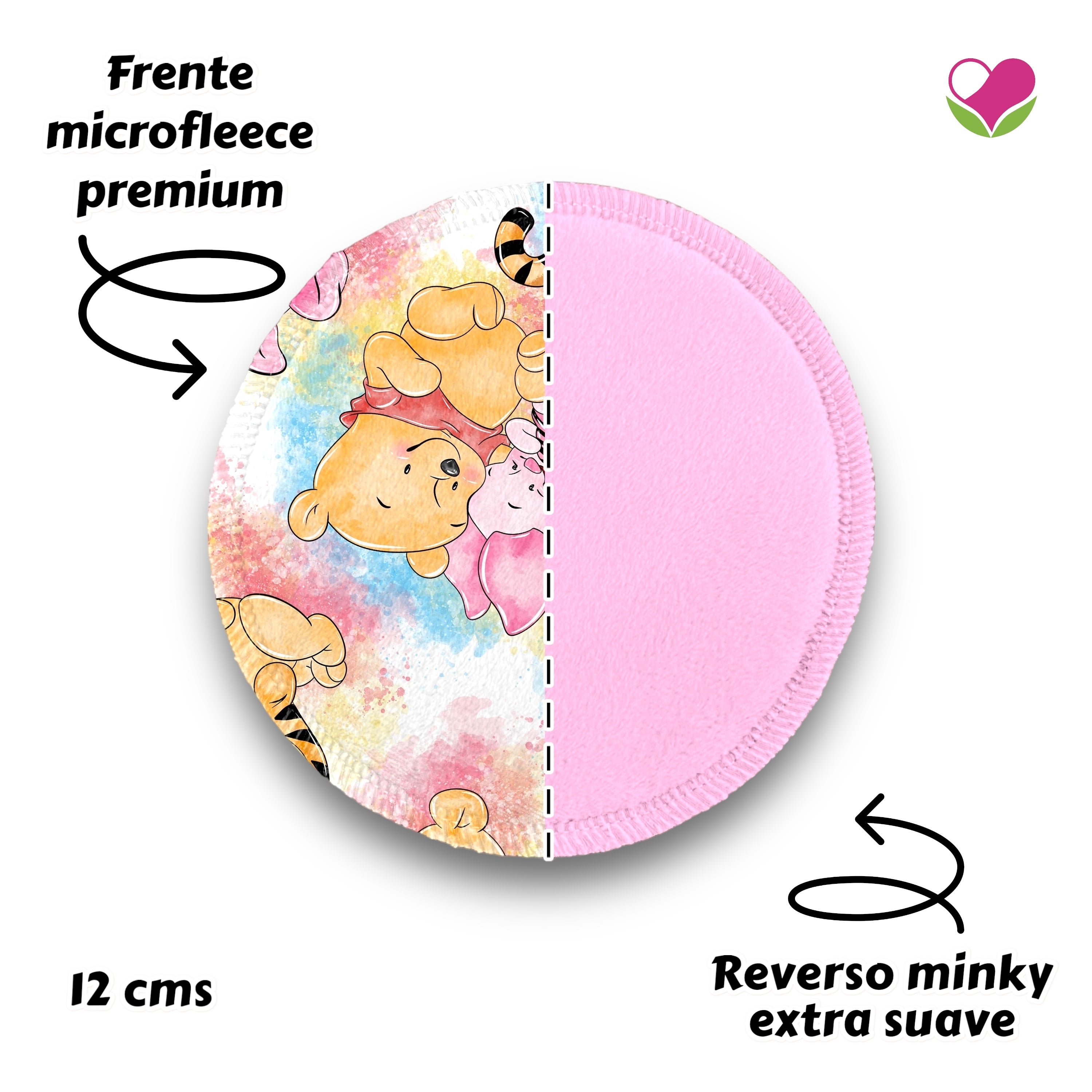 Pack 5 desmaquillantes Winnie Pooh
