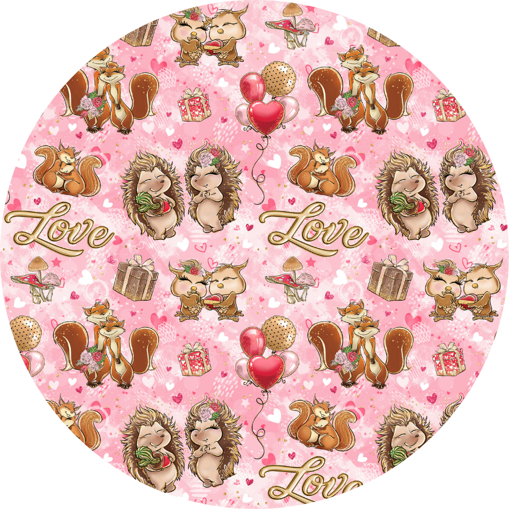 Mandil animales bosque