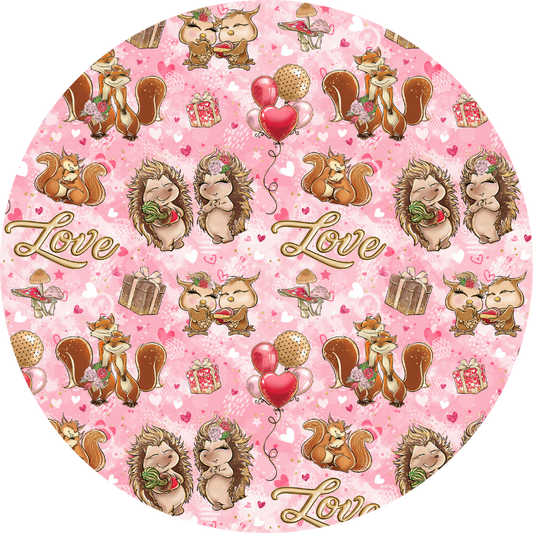 Mandil animales bosque