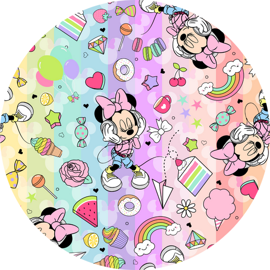 Mandil minnie colors